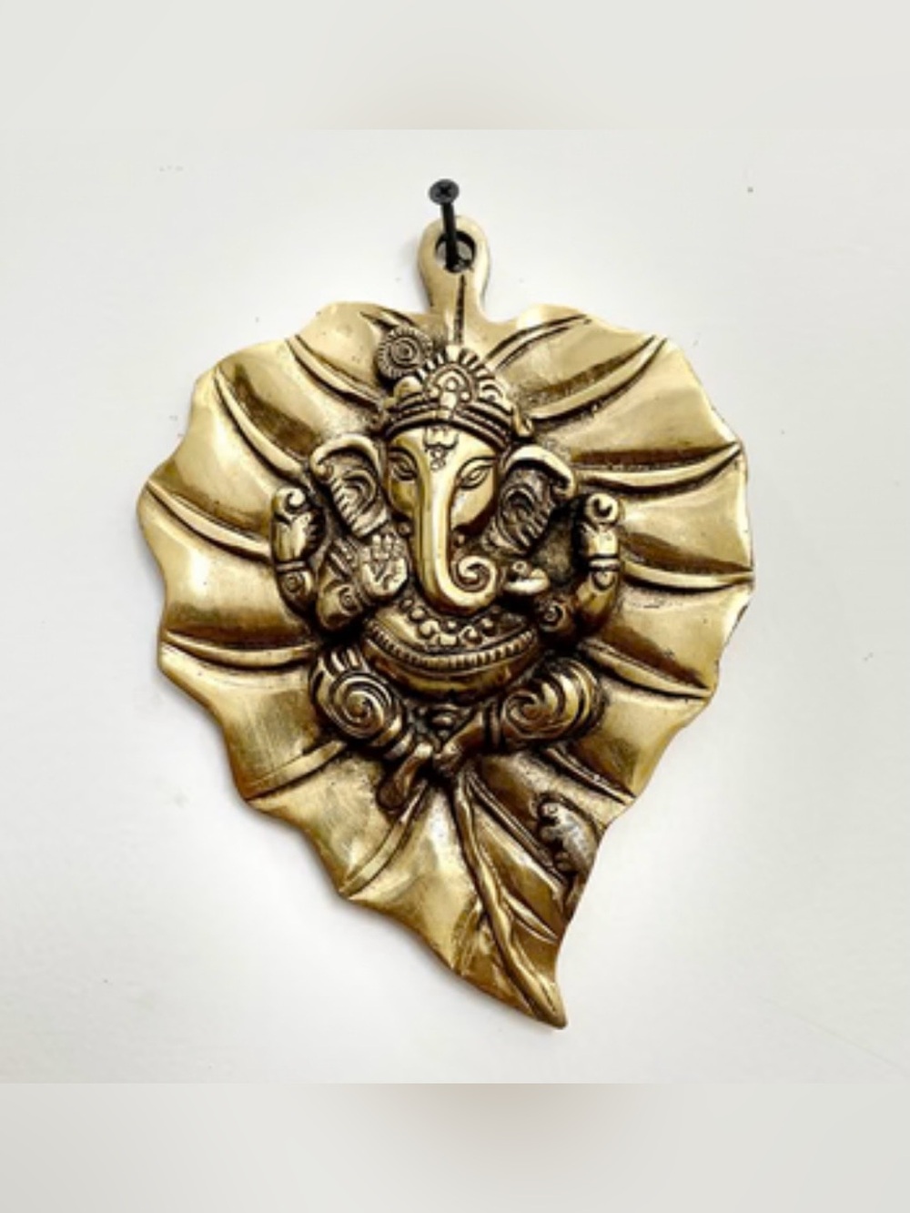 Brass Ganesha Wall
Hanging on Antique Peepal